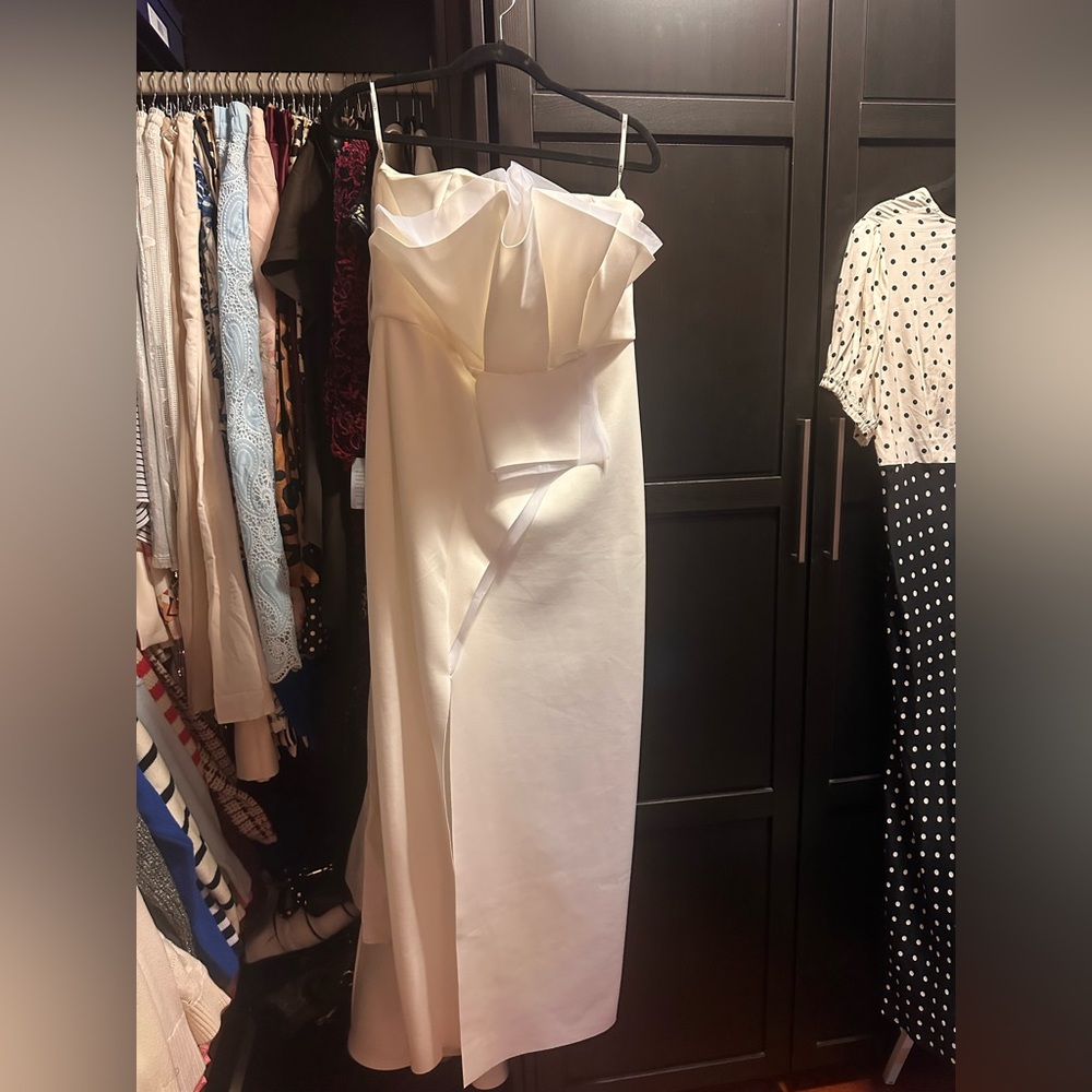 NWT ASOS STRAPLESS BRIDAL/SHOWE/WEDDING DRESS